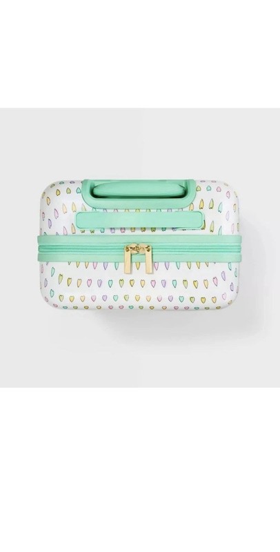 NWT! Target x Roller Rabbit 22" Spinner Carry-On Multi Color Hearts Pattern gallery