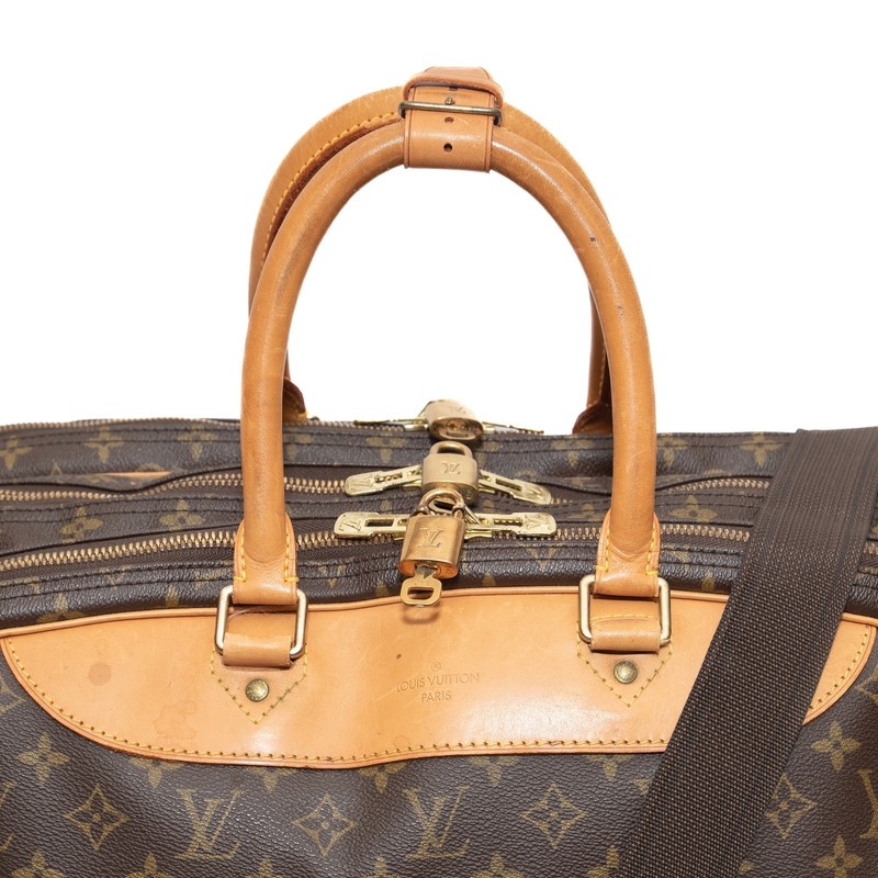 Authentic 1995 Louis Vuitton Monogram Alize Trois Poches Suitcase Luggage gallery