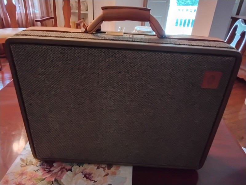 HARTMANN Luggage Tweed Leather Belting Briefcase gallery