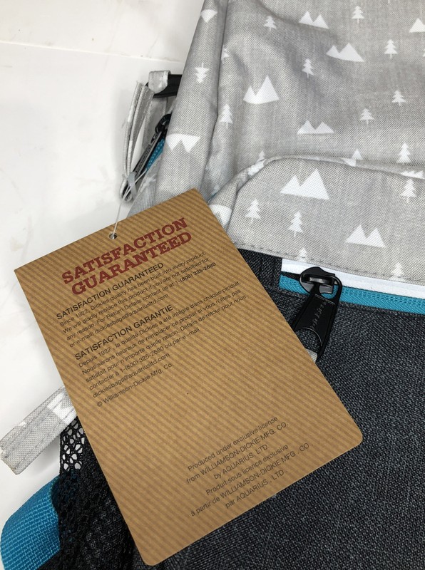 Backpack - Dickies Study Hall, Grey & Teal - 17" x 12" gallery