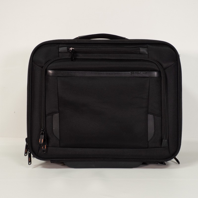 Samsonite Pro Upright Mobile Office Black One Size $296 MSRP Great Shape Laptop gallery
