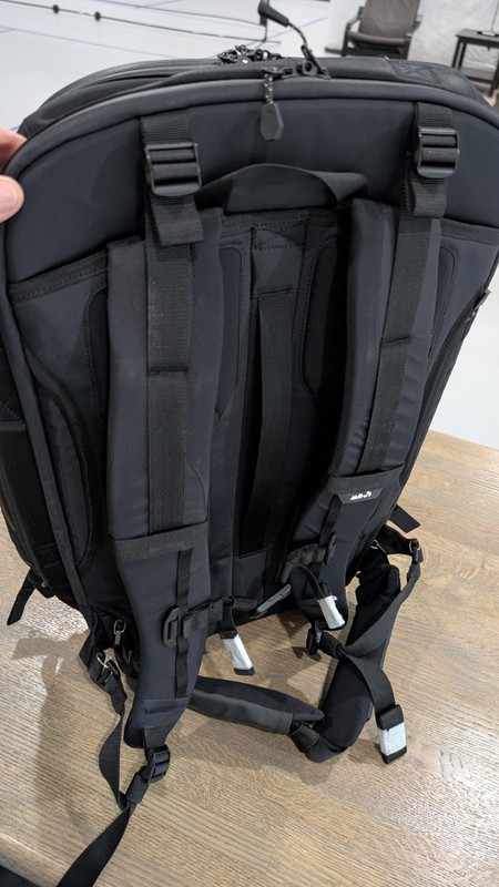 Mous Optimal Travel Backpack 40–45L – Expandable Carry‑On – AiroFoam – Black gallery