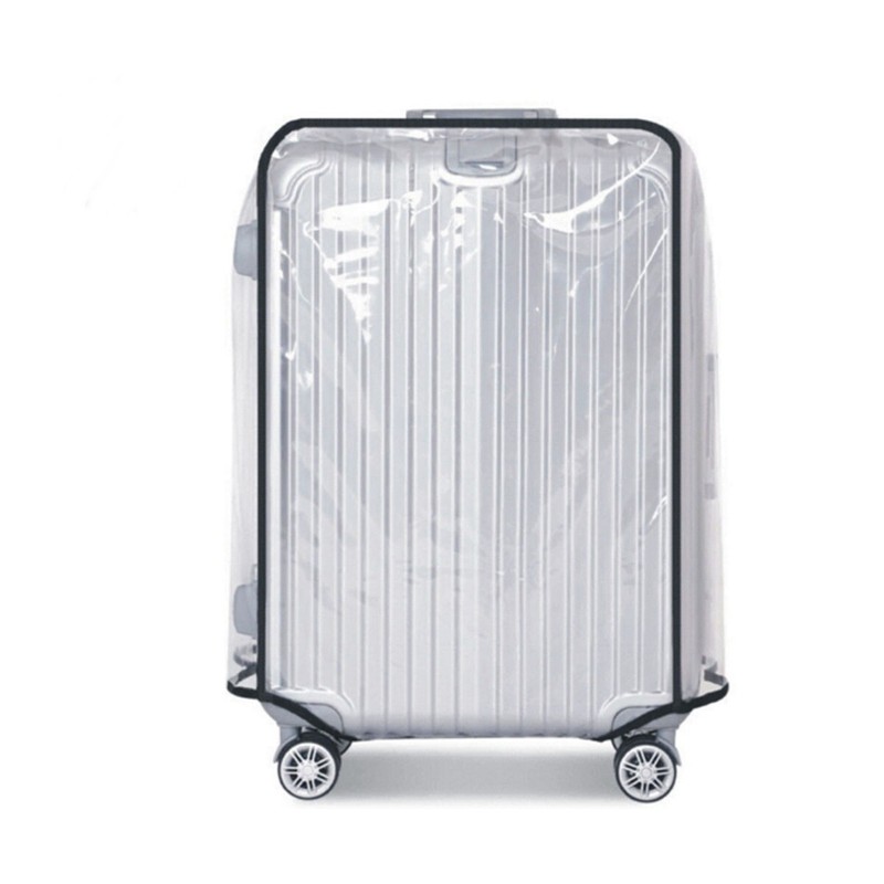 Waterproof Transparent Protective Suitcase Cover for all Suitcase Size 20"~30" gallery