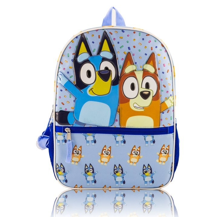 Bluey 3PC Luggage & Backpack Set With Luggage Tag gallery