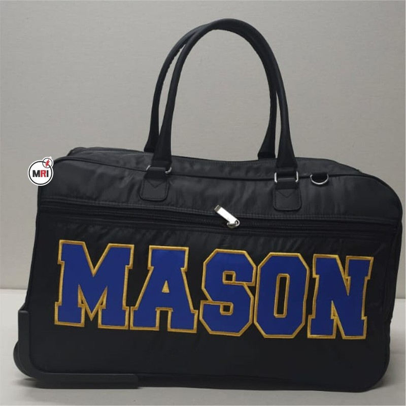 MASONIC MASTER MASON TROLLEY BAGS, SQUARE & COMPASS ROLLER BAG, PHA TROLLEY BAG