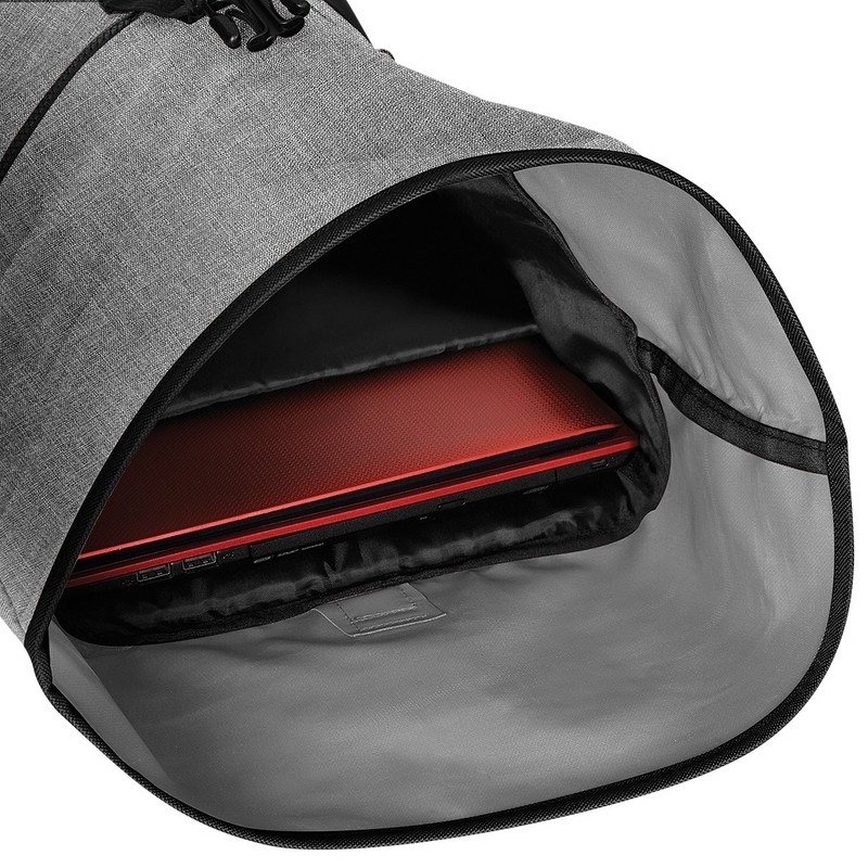BagBase Roll Top Backpack BG855 - Roll Top School College Laptop Satchel Retro gallery