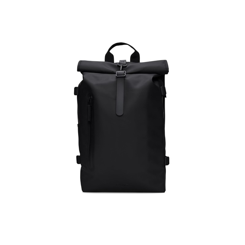 RAINS Rolltop Rucksack Large – Waterproof, Cycle-Ready, with Laptop Pocket