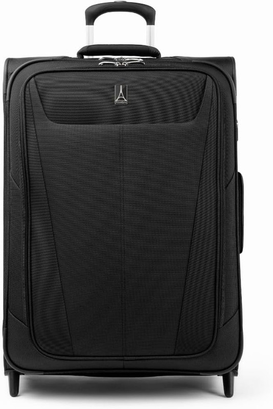 Maxlite 5 Softside Expandable Upright 2 Wheel Checked Medium Luggage, Lightweigh gallery