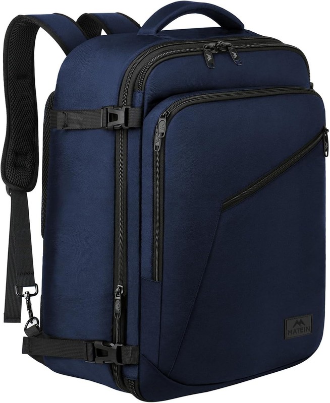 Weekender Backpack, Large Capacity Travelling Suitcase Backpack with Strap fo... gallery