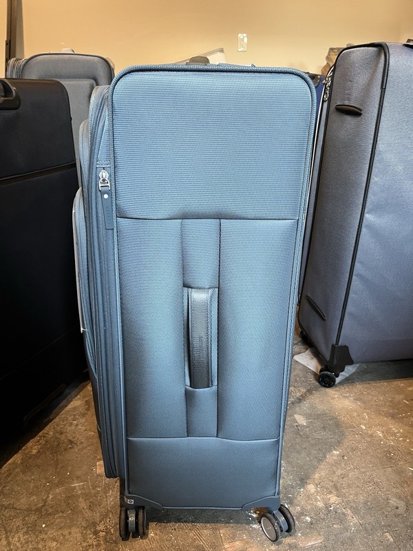 Samsonite Uplift Soft Side Large Spinner Element Blue Suitcase gallery