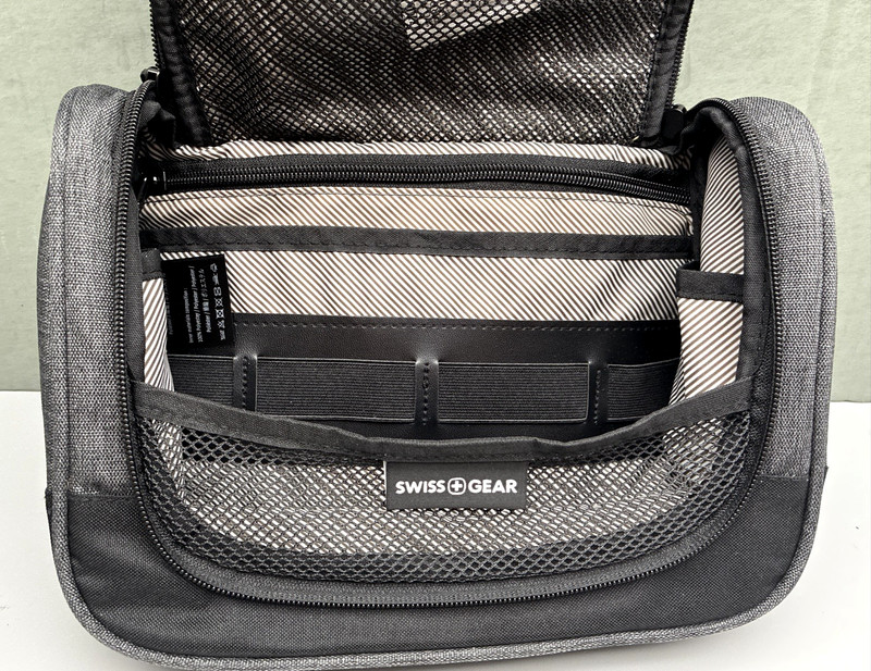 SWISS GEAR Rectangular Toiletry Bag - Gray & Black New gallery