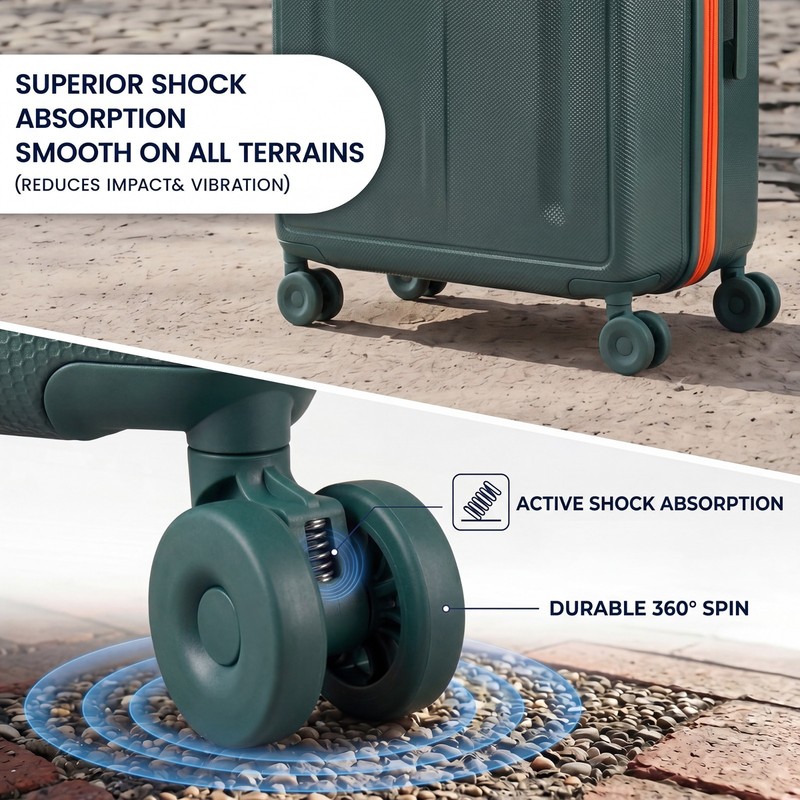 Luggage Set Expandable Suitcase TSA Lock Double Spinner Wheels HardSide Luggage gallery