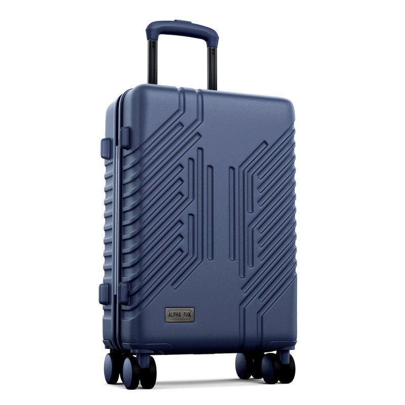 20″ Luggage Aluminum Frame Hard Shell Suitcase TSA Lock PC+ABS w/ Spinner Wheels