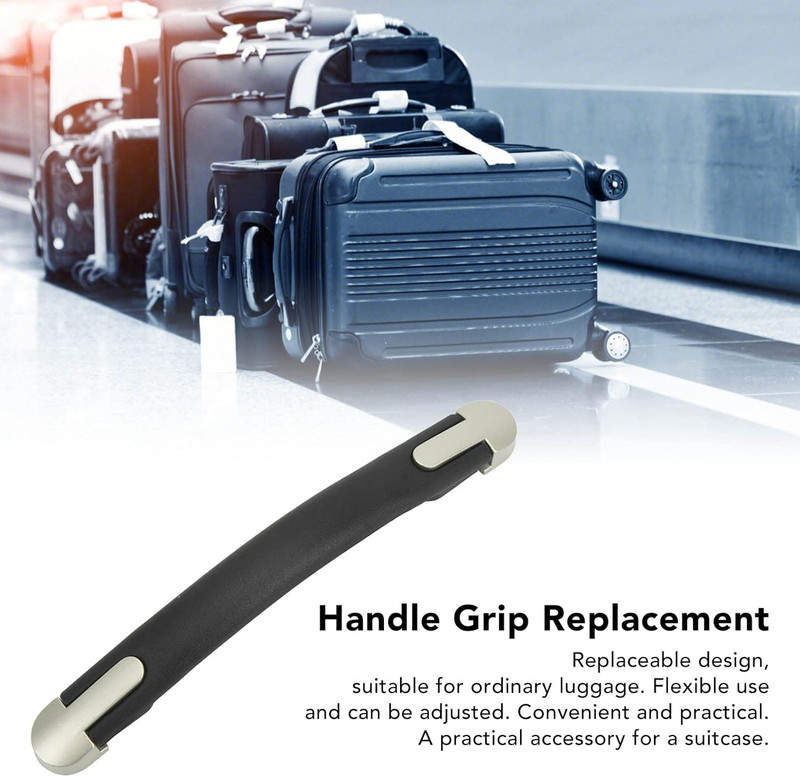 Milltrip 9 Inch Plastic Luggage Handle Replacement, Luggage Case Pull Handle Str gallery