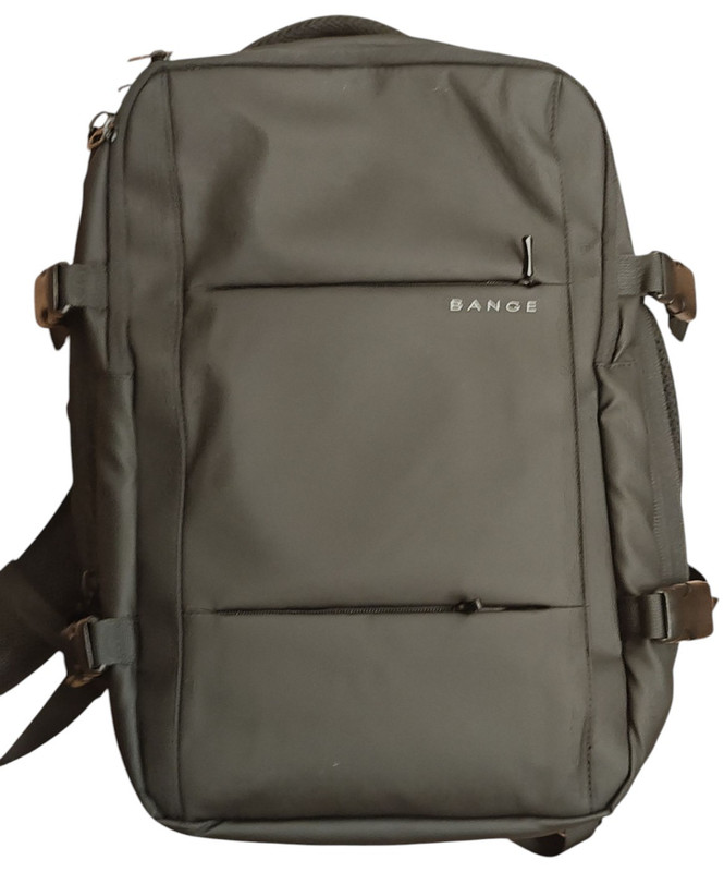 BANGE Travel Expandable Backpack, Business Backpack For 17″Laptop w/USB