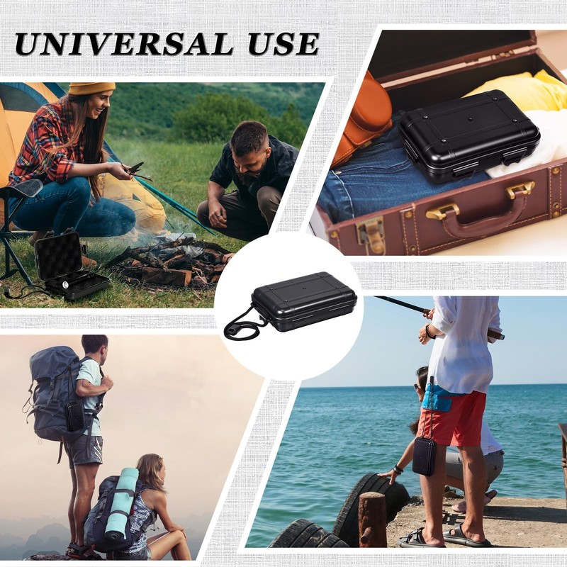 Relaxweex Waterproof Storage Box Foam Insert Shockproof Travel Case gallery