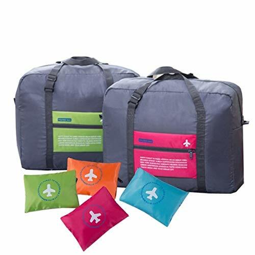 NEW Polyester Waterproof Foldable 2 Piece Travel Storage Luggage Shoulder Bag