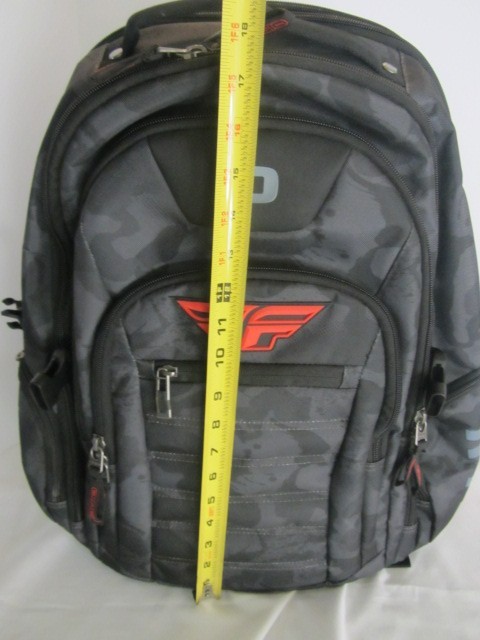 OGIO Fly Racing Backpack Black Grey Luggage Carry-On Check Point Friendly gallery