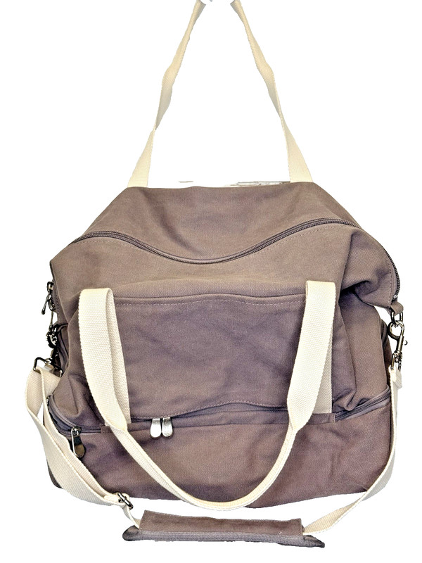 Lo & Sons The Catalina Deluxe Small Weekender, Pre-owned Color: Taupe EUC!!