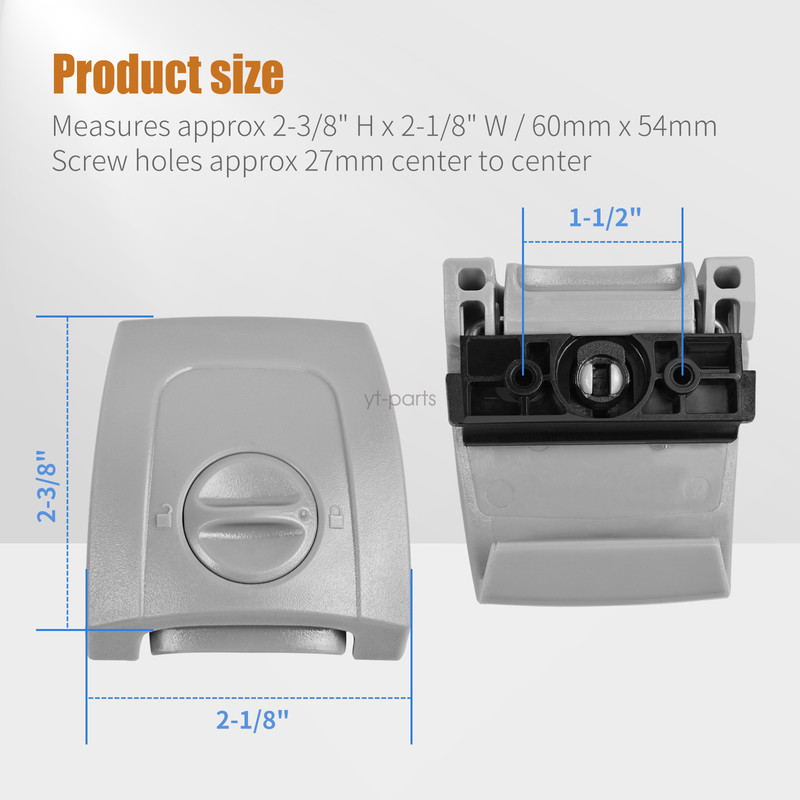 Part Side Latch Replacement Fits For Samsonite F'lite GT Luggage 4842 series gallery