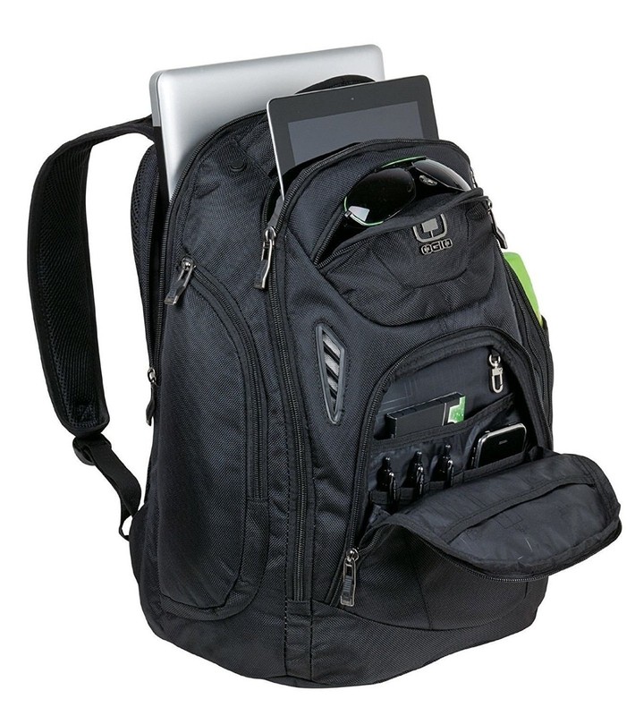 OGIO 411065 Mercury 17" Computer Laptop Backpack, Black osfa