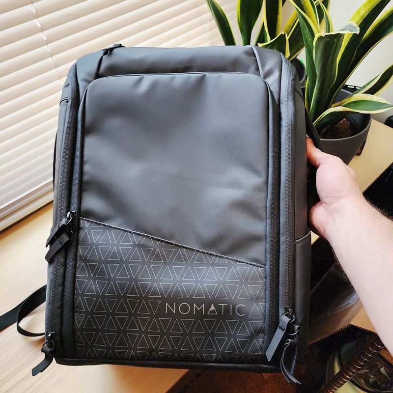 Nomatic Travel Pack V1 Expandable Laptop Backpack Bag – w/ Passport Waist Strap
