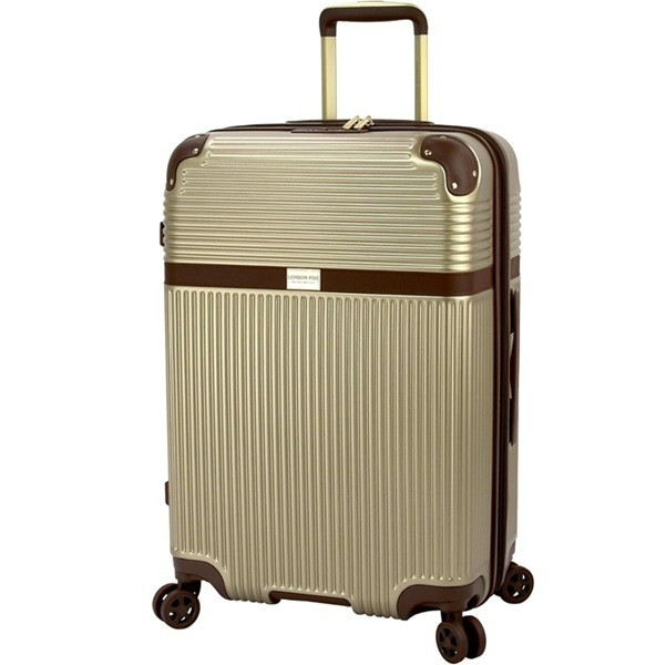 London Fog Brentwood IV 25″/27″ Expandable Spinner Hardside LATTE