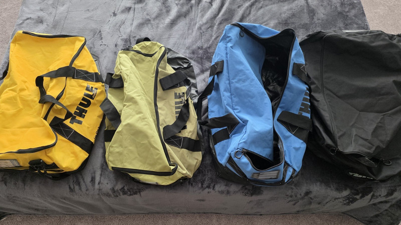 Thule GoPack Duffel Set – Full Set – Multi Color