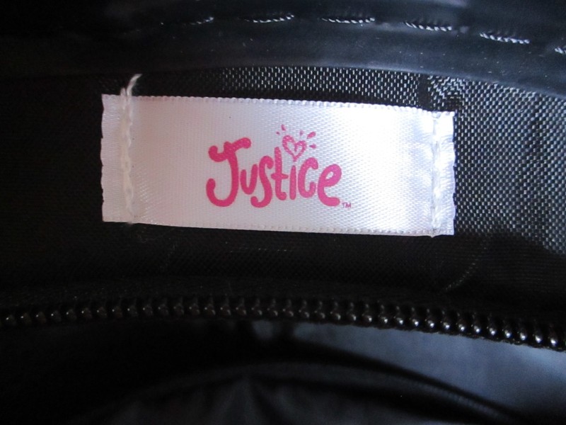 Justice Girls Round Hard Shell Suitcase Watermelon Spinner Luggage Wheelie Rare gallery