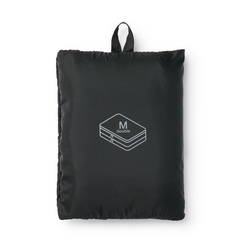 New MUJI Polyester Foldable Sorting Case With 2 Size S/M Double Type Black Color gallery