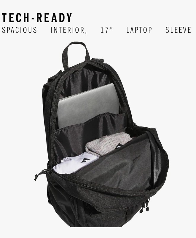 Adidas Prime 7 Backpack LoadSpring Tech Friendly 16" Laptop Water Resistant OSFA gallery