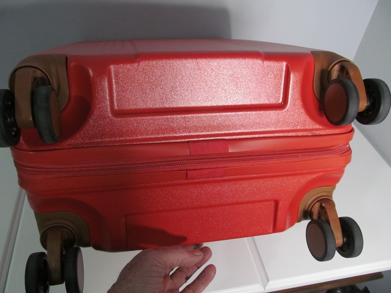 Bric's Malino-Italy-Ferrara Collection Red Luggage Set Carry On & Check In-NWT gallery