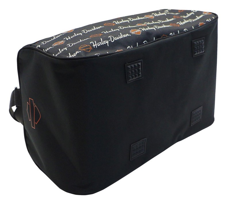Harley-Davidson Signature Script Sports Duffel Bag w/ Adjustable Strap - Black gallery