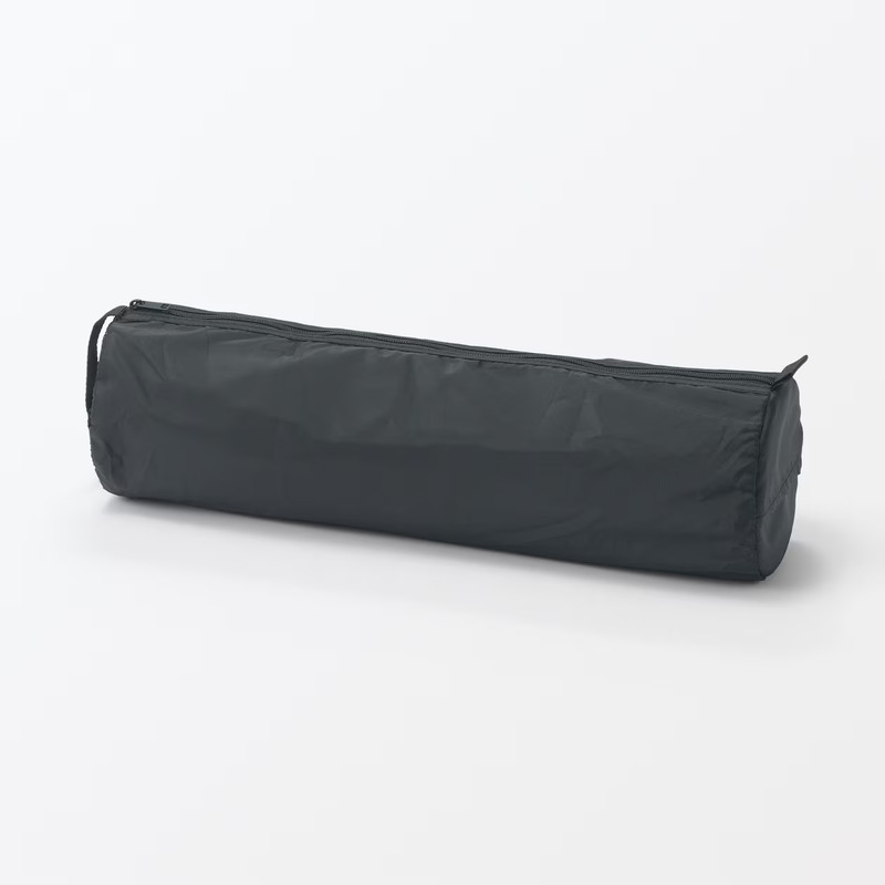 New Muji Polyester foldable Sorting Case Cylindrical Black Color With 2 Size S/M gallery