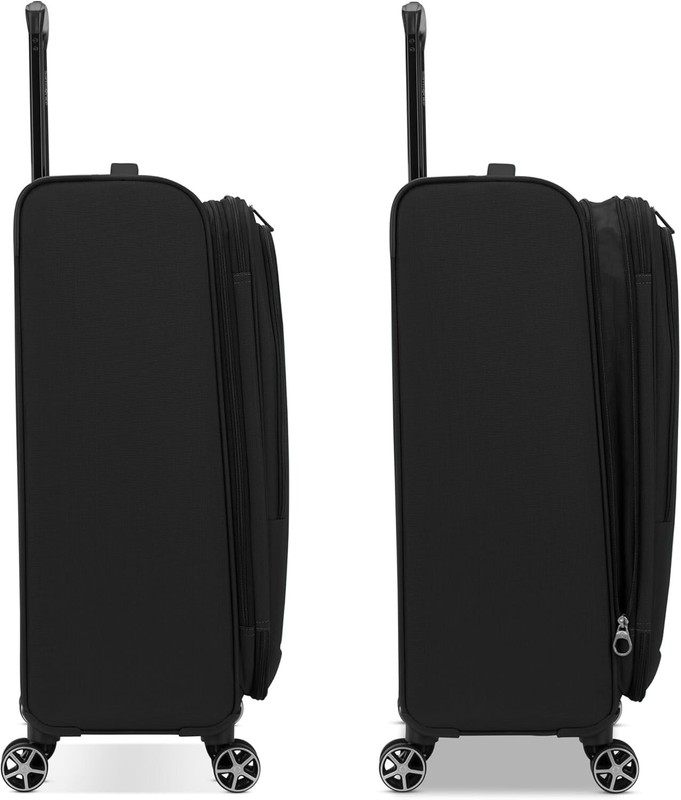Samsonite 3 Piece Expandable Softside Luggage Set Spinner Carry On 20" 25" 28" gallery