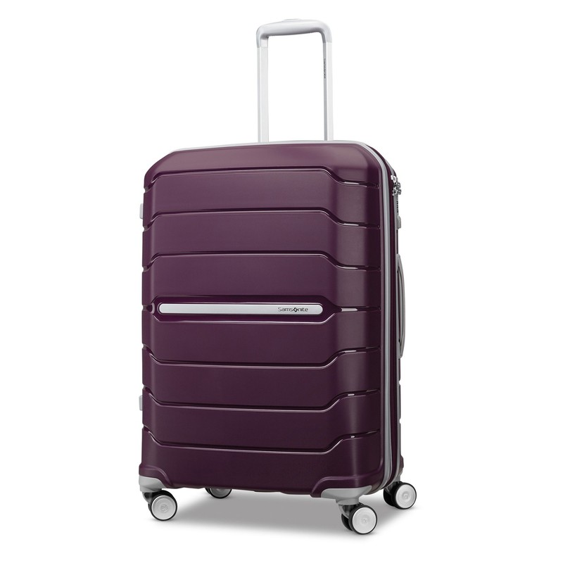 Samsonite Freeform 24″ Medium Spinner Luggage, Amethyst Purple