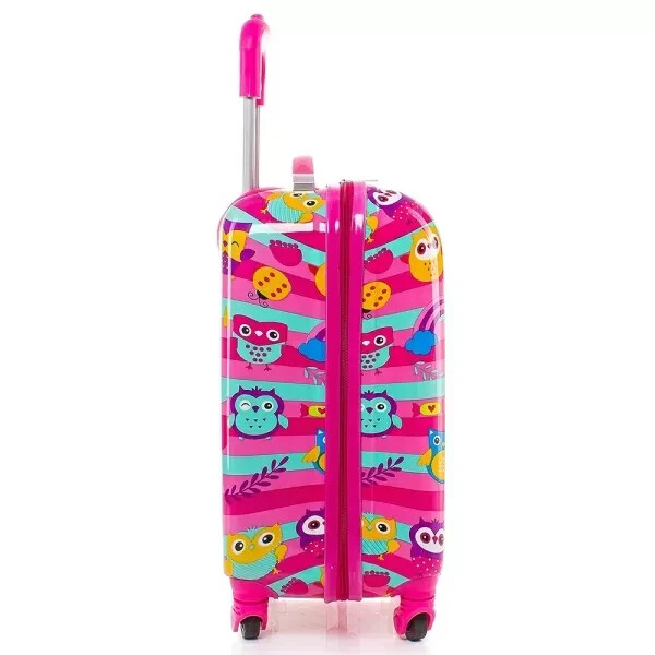 Owls pattern for Children Hardshell Travel Suitcase Luggage Dual-wheel spinners gallery