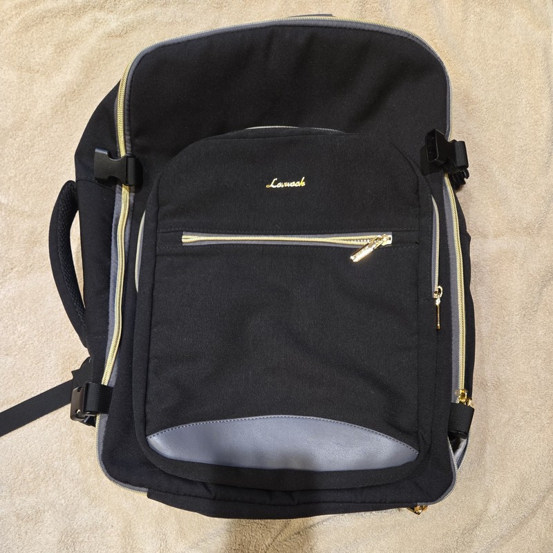 LOVEVOOK Large Travel Backpack for Women, Carry on Bag Flight Approved, 40L TSA
