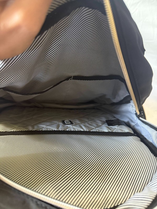 Kenneth Cole REACTION Nylon Backpack, Black Shoulder Bag gallery