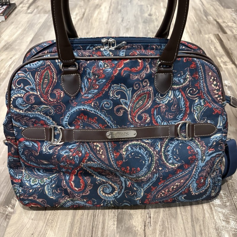 Chaps Ralph Lauren Richmond Park Mountain Paisley Carry-On Travel Bag