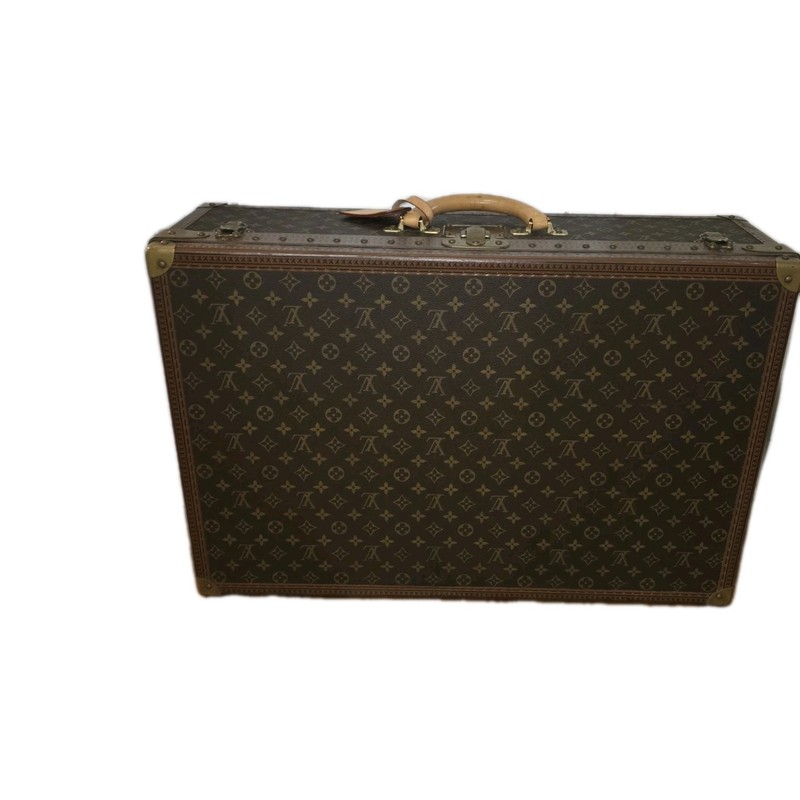 Authentic Louis Vuitton Monogram Canvas Alzer 70 Hardside Suitcase gallery