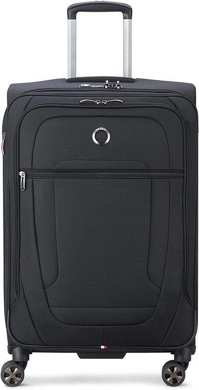 Delsey Paris Helium DLX 22″ Spinner Carry On Suitcase, Black