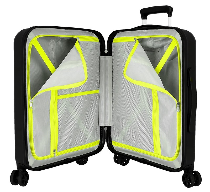 Suitcase Reebok Trolley Unisex Synthetic Black gallery