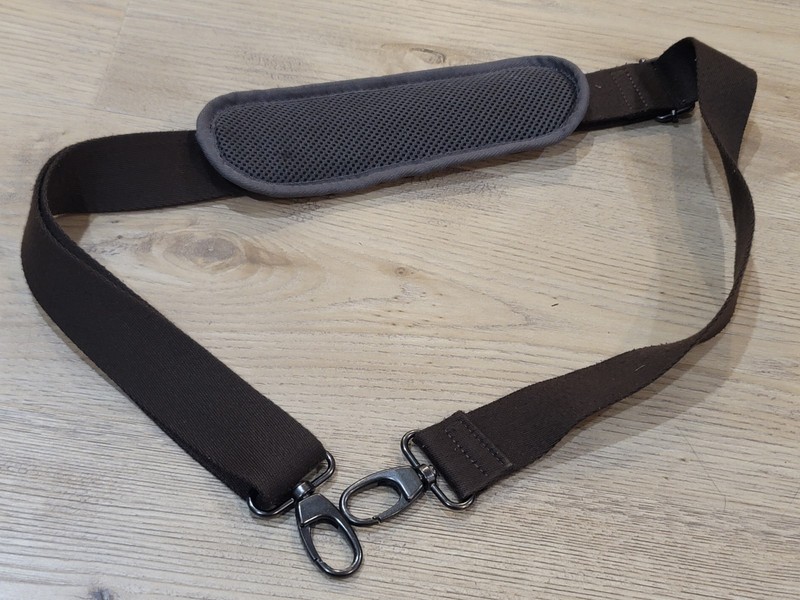 Brown Adjustable Padded Shoulder Strap For A Duffel Bag gallery