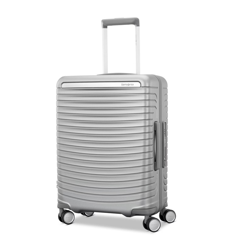Samsonite – Framelock Max Large Spinner Suitcase – Glacial Silver