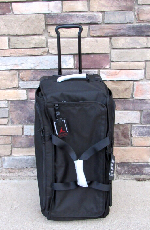 NOS Tumi Alpha 2 FXT Large Duffle Michael Jordan Jumpman Luggage MIB w/ Wheels