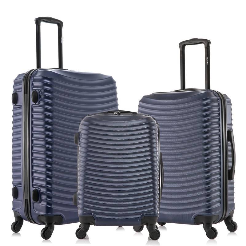 DUKAP Adly Hard Shell Luggage Set Spinner Wheels Travel Suitcase 20 24 28