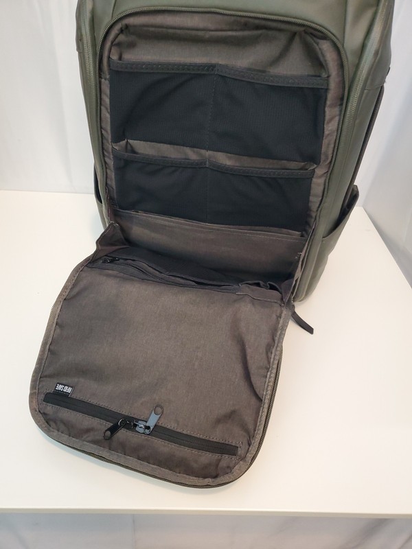 Nomatic Backpack 20L, Good Condition, Expands to 24L, Olive Color, $329 Value gallery