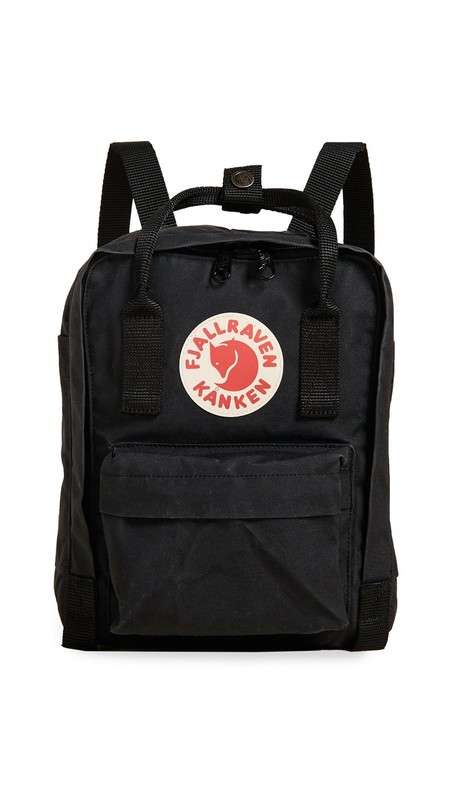Fjallraven Mini Kanken Backpack One Size Black