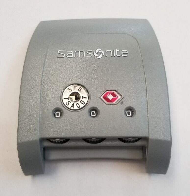 Samsonite F’lite GT Replacement Part Center Combination Lock Flite Luggage Aeris